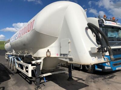 2014 Spitzer Triaxle 37m³ 2 Pot Powder Tanker