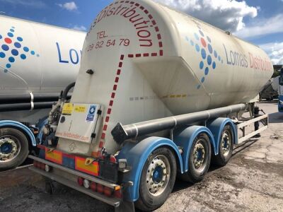 2014 Feldbinder Triaxle 36m³ 2 Pot Powder Tanker - 3