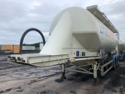 2014 Feldbinder Triaxle 43m³ 3 Pot Powder Tanker - 2