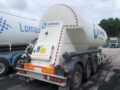 2014 Feldbinder Triaxle 36m³ 2 Pot Powder Tanker - 5