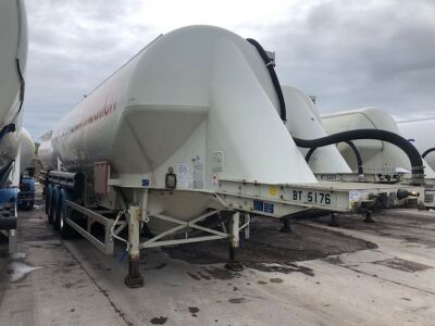 2011 Feldbinder Triaxle 43m³ 3 Pot Tanker Trailer - 2