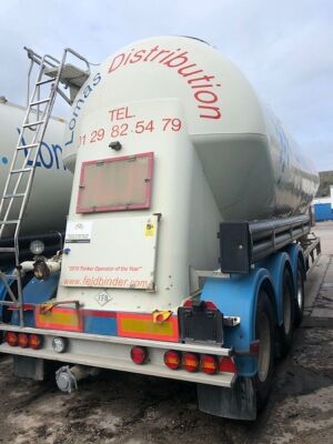 2011 Feldbinder Triaxle 43m³ 3 Pot Tanker Trailer - 7