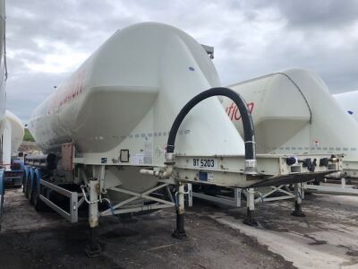 2012 Feldbinder Triaxle 40m³ 2 Pot Tanker Trailer - 2