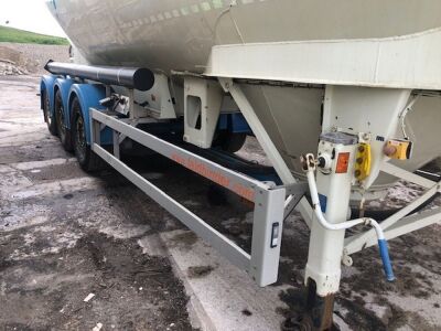 2013 Feldbinder Triaxle 36m³ 2 Pot Tanker Trailer - 5