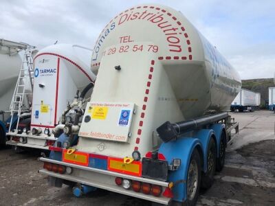 2013 Feldbinder Triaxle 36m³ 2 Pot Tanker Trailer - 7