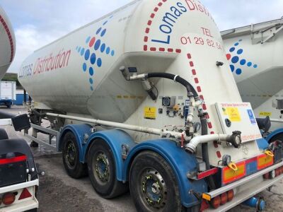 2013 Feldbinder Triaxle 36m³ 2 Pot Tanker Trailer - 8