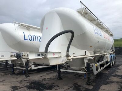 2014 Spitzer Triaxle 49m³ 3 Pot Powder Tanker - 2