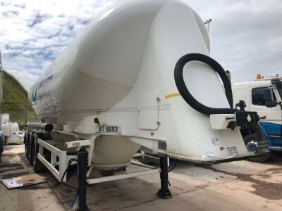 2015 Spitzer Triaxle 37m³ 2 Pot Tanker Trailer - 2