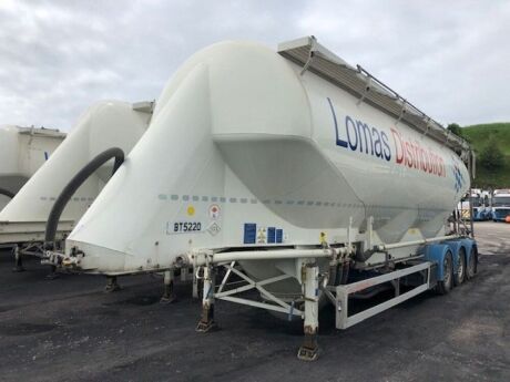 2013 Feldbinder Triaxle 50m³ 3 Pot Powder Tanker