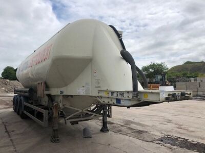 2009 Feldbinder Triaxle 43m³ 3 Pot Powder Tanker