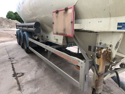 2009 Feldbinder Triaxle 43m³ 3 Pot Powder Tanker - 4