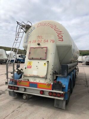 2009 Feldbinder Triaxle 43m³ 3 Pot Powder Tanker - 5