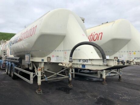 2013 Feldbinder Triaxle 40m³ 2 Pot Powder Tanker