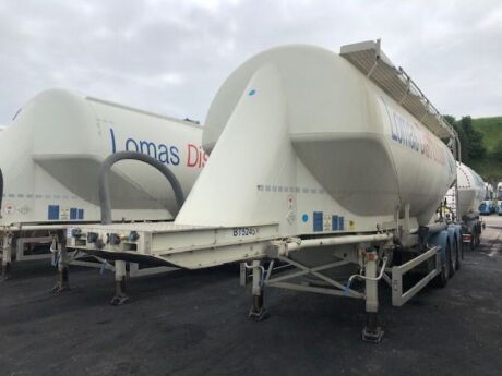 2013 Feldbinder Triaxle 40m³ 2 Pot Powder Tanker