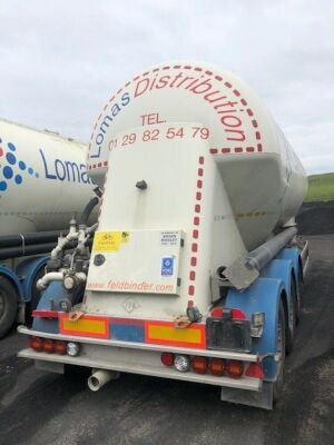 2013 Feldbinder Triaxle 36m³ 2 Pot Powder Tanker - 3