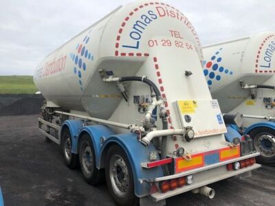 2013 Feldbinder Triaxle 36m³ 2 Pot Powder Tanker - 4