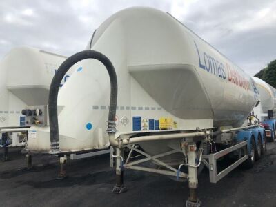 2013 Feldbinder Triaxle 36m³ 2 Pot Powder Tanker - 2