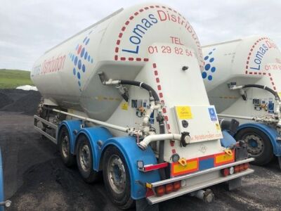 2013 Feldbinder Triaxle 36m³ 2 Pot Powder Tanker - 4