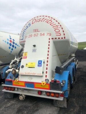 2013 Feldbinder Triaxle 36m³ 2 Pot Tanker Trailer - 3