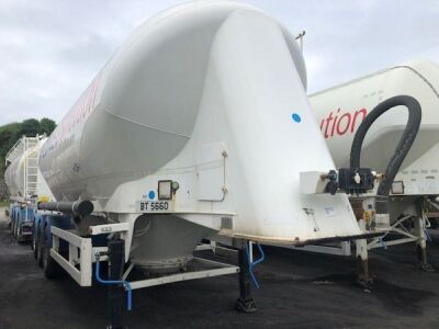 2013 Spitzer Triaxle 37m³ 2 Pot Tanker Trailer