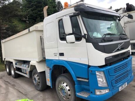 2016 VOLVO FM 460 Euro 6 8x4 Tipper