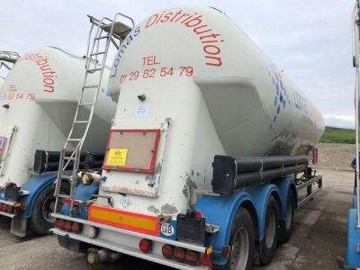 2008 Feldbinder Triaxle 50m³ 3 Pot Tanker Trailer - 8