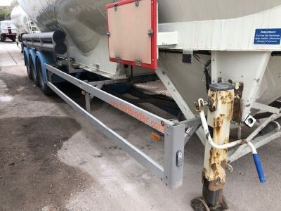 2008 Feldbinder Triaxle 50m³ 3 Pot Tanker Trailer - 5