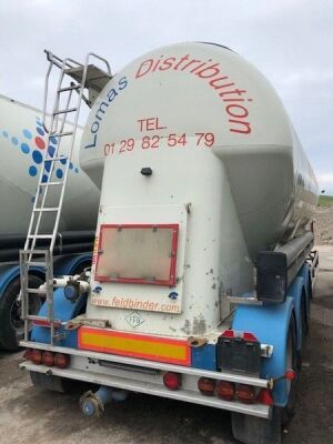 2008 Feldbinder Triaxle 50m³ 3 Pot Tanker Trailer - 6