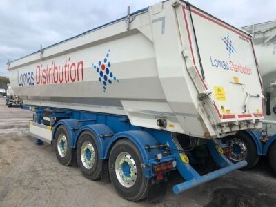 2020 Fruehauf 45yrd³ Triaxle Alloy Tipping Trailer - 9