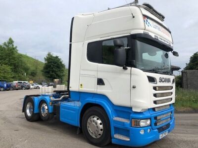 2017 Scania R580.V8 6x2 Mini Mid Lift Tractor Unit