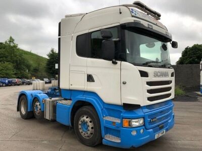 2017 Scania R490 6x2 Mini Mid Lift Tractor Unit