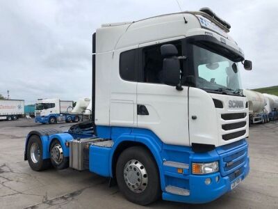 2017 Scania R490 6x2 Mini Mid Lift Tractor Unit