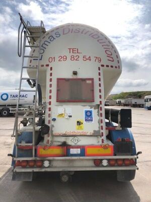 2012 Feldbinder Triaxle 50m³ 3 Pot Powder Tanker - 5