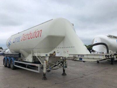 2013 Feldbinder Triaxle 50m³ 3 Pot Powder Tanker