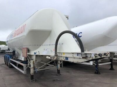 2012 Feldbinder Triaxle 50m³  3 Pot Powder Tanker