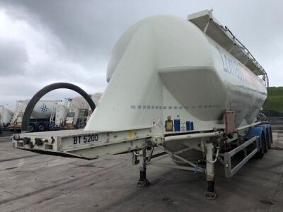 2012 Feldbinder Triaxle 50m³  3 Pot Powder Tanker - 2