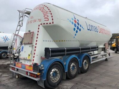 2012 Feldbinder Triaxle 50m³  3 Pot Powder Tanker - 3