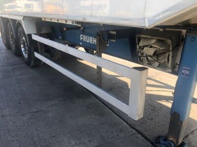 2015 Fruehauf Triaxle, Flat Side, Step Frame Alloy Tipping Trailer - 7