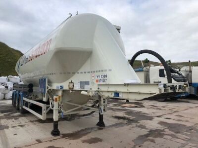 2016 Feldbinder Triaxle 40m³ 2 Pot Powder Tanker