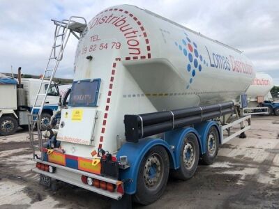 2016 Feldbinder Triaxle 40m³ 2 Pot Powder Tanker - 3