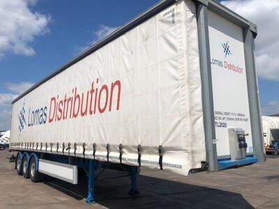 2018 Tiger Triaxle Curtainside Trailer