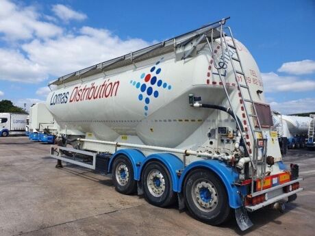 2012 Feldbinder Triaxle 50m³ 3 Pot Powder Tanker