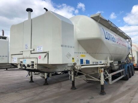 2016 Feldbinder Triaxle 40m³ 2 Pot Powder Tanker