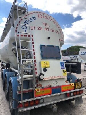 2016 Feldbinder Triaxle 40m³ 2 Pot Powder Tanker - 11