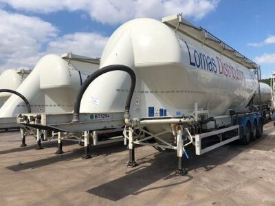 2016 Feldbinder Triaxle 50m³ 3 Pot Powder Tanker