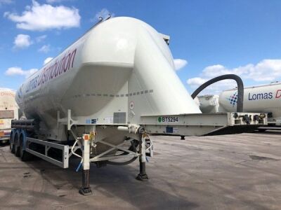 2016 Feldbinder Triaxle 50m³ 3 Pot Powder Tanker - 2
