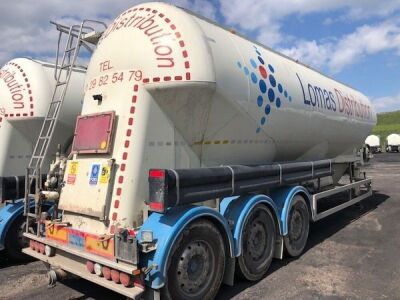 2013 Feldbinder Triaxle 50m³  3 Pot Powder Tanker - 3