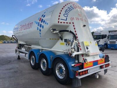 2013 Feldbinder Triaxle 36m³, 2 Pot Powder Tanker - 4