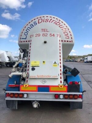 2013 Feldbinder Triaxle 36m³, 2 Pot Powder Tanker - 5