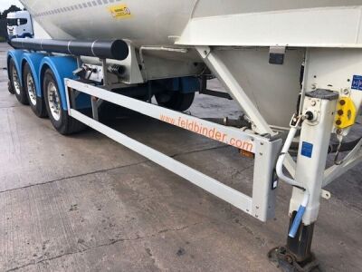 2013 Feldbinder Triaxle 36m³, 2 Pot Powder Tanker - 9